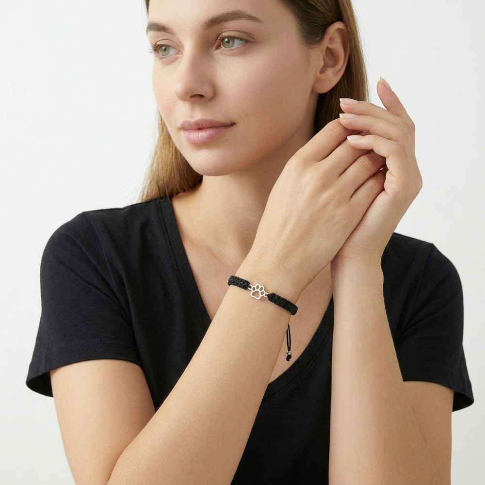 Paw Print Love & Protection Bracelet - Image 5