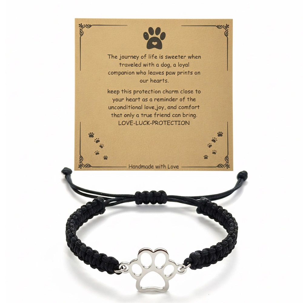 Paw Print Love & Protection Bracelet