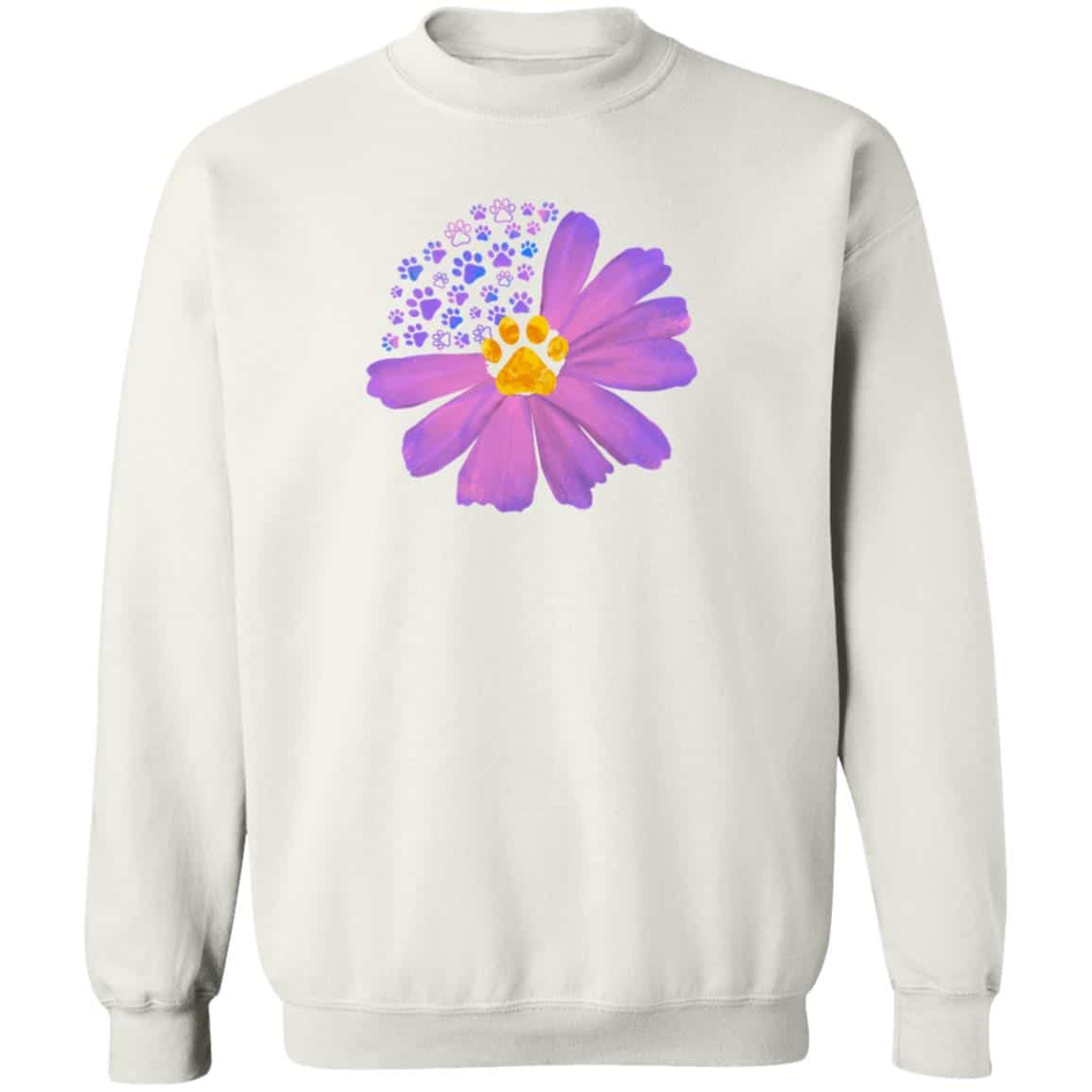 Where Love Blooms Sweatshirt White