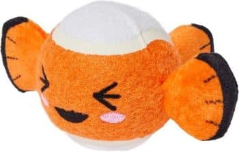 Frisco Coastal Clownfish Fetch Squeaky Tennis Ball Dog Toy