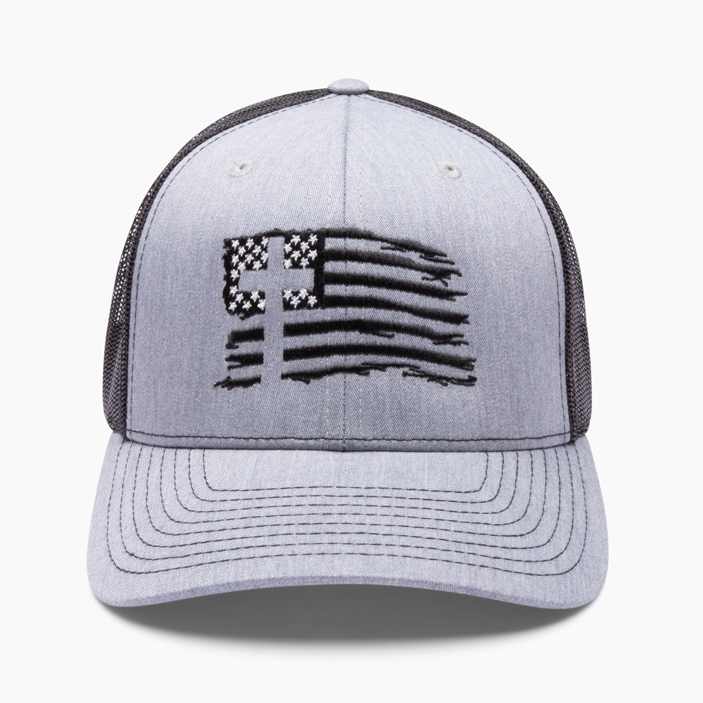 American Flag Cross Hat