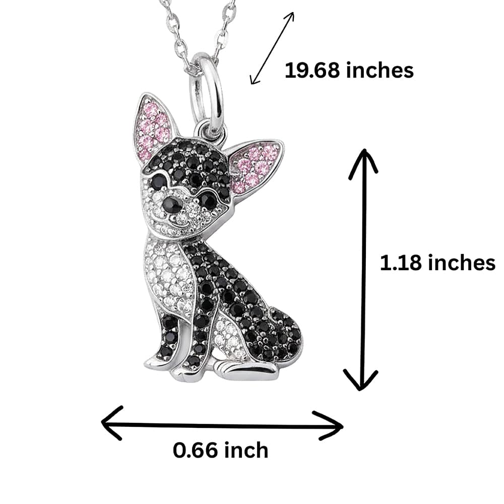 Dazzling Chihuahua Pup Necklace - Image 4