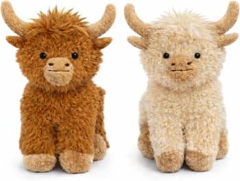 Vaulted Skulls & Co Cow Dog Toy Bundle 6"