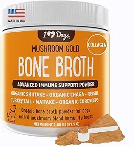 iHeartDogs Bone Broth & Collagen for Dogs 
