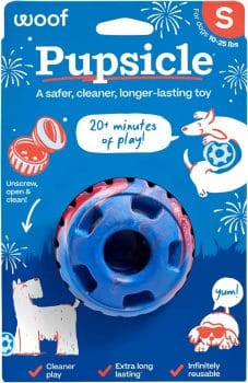 WOOF Pupsicle - Long-Lasting Interactive Dog Ball Toy 