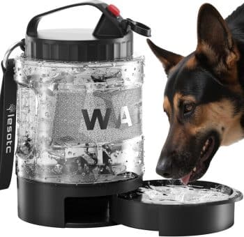 lesotc Dog Travel Water Bottle Portable