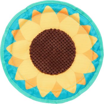 Barkbox Sunflower Flinger Flying Disc Dog Toy