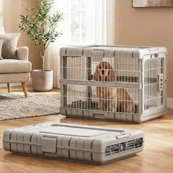 ZOMISIA Collapsible Dog Crate