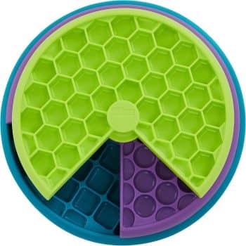  Outward Hound by Nina Ottosson Lickin’ Layers 3-in-1 Interactive Dog Feeder Puzzle