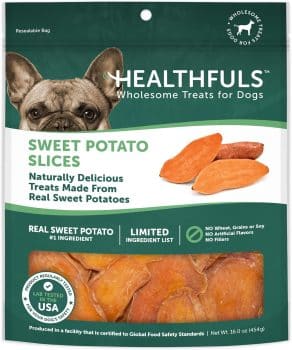 Healthfuls Sweet Potato Slices Healthy Dog Treats