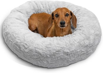 Best Friends by Sheri Original Calming Donut Dog Bed