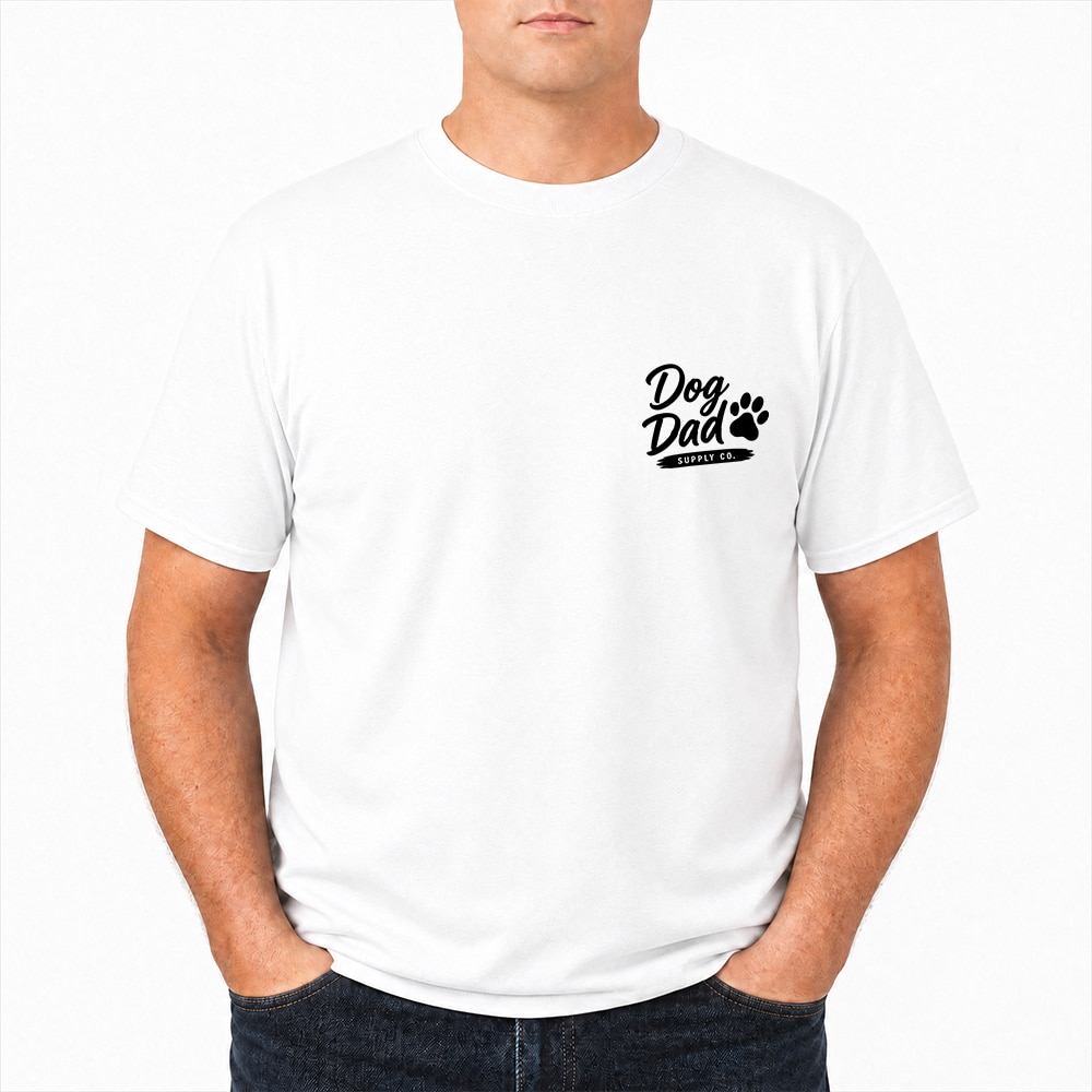 Patriotic Dog Lover Standard Tee White - Image 3
