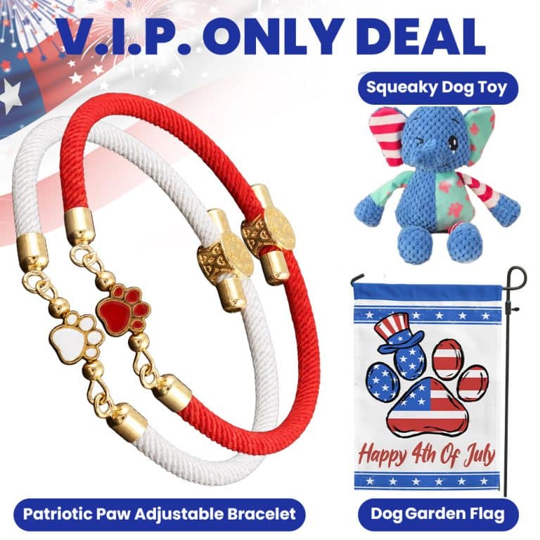 SUPER VIP ONLY - USA 250th Anniversary Patriotic Paws Gift Set