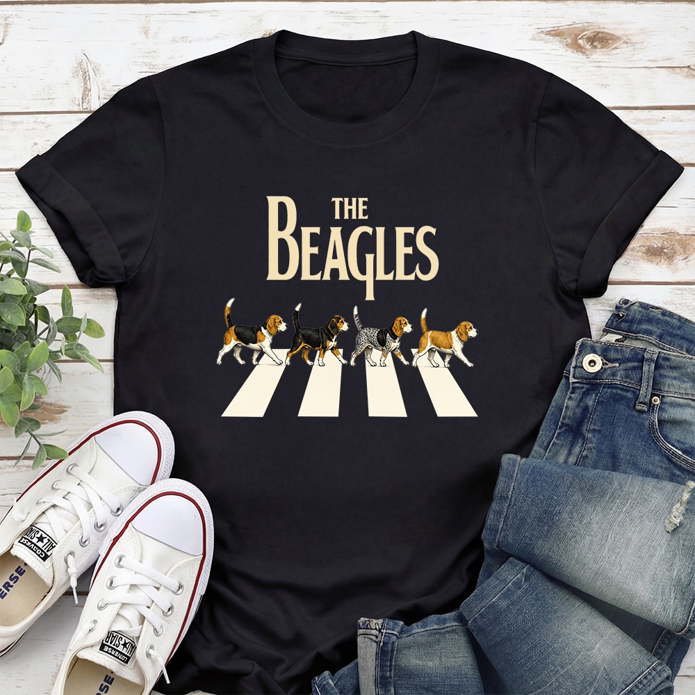 The Beagles Standard Tee Black