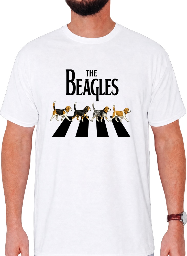 Beagle Road Standard Tee White
