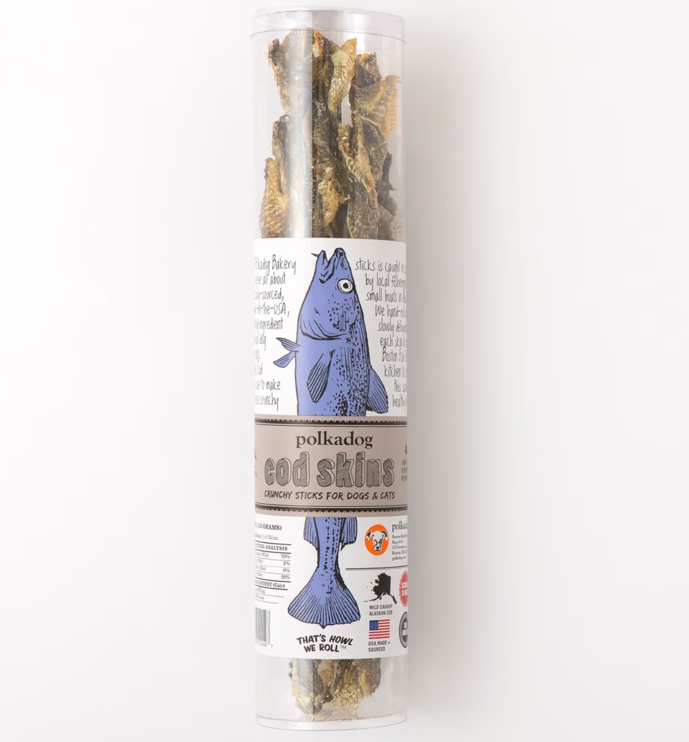 Polkadog Bakery Cod Skins Dog Treats