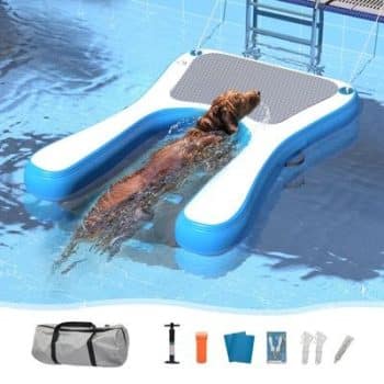 Coziwow 60-in Inflatable Floating Dog Water Ramp