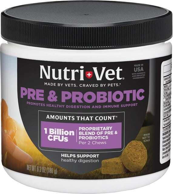 Nutri-Vet Pre and Probiotics Soft Chews