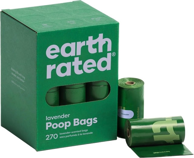 Earth Rated Poop Bags for Dogs Lavender Scented