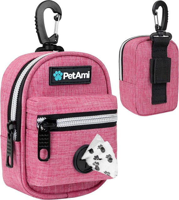 PetAmi Dog Poop Bag Dispenser For Leash