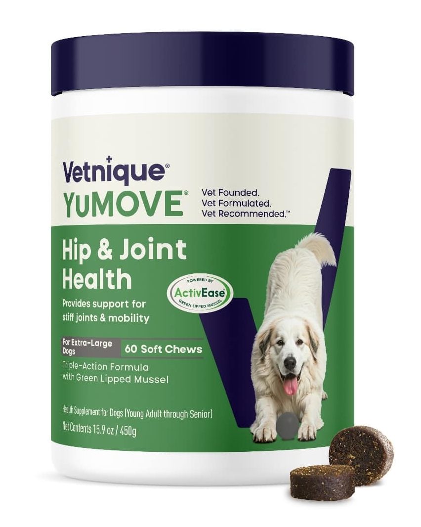 Vetnique YuMOVE Hip and Joint Health Supplement for Dogs