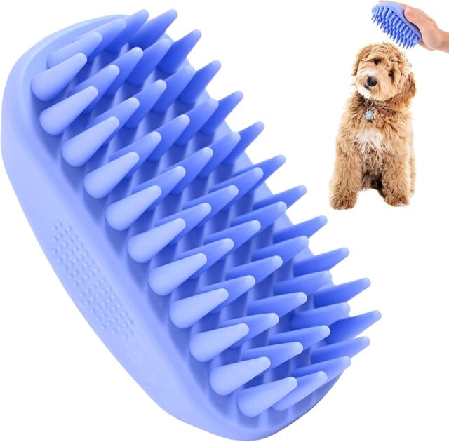 We Love Doodles Professional Grooming Dog Bath Brush