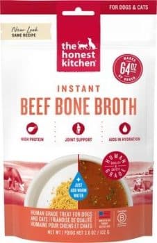 The Honest Kitchen Human Grade Daily Boosters Beef Bone Broth 