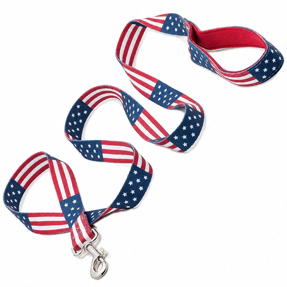 USA American Flag Dog Leash : Perfect for Patriot Pups, July 4th & 250 Years Anniversary Celebration - Image 8