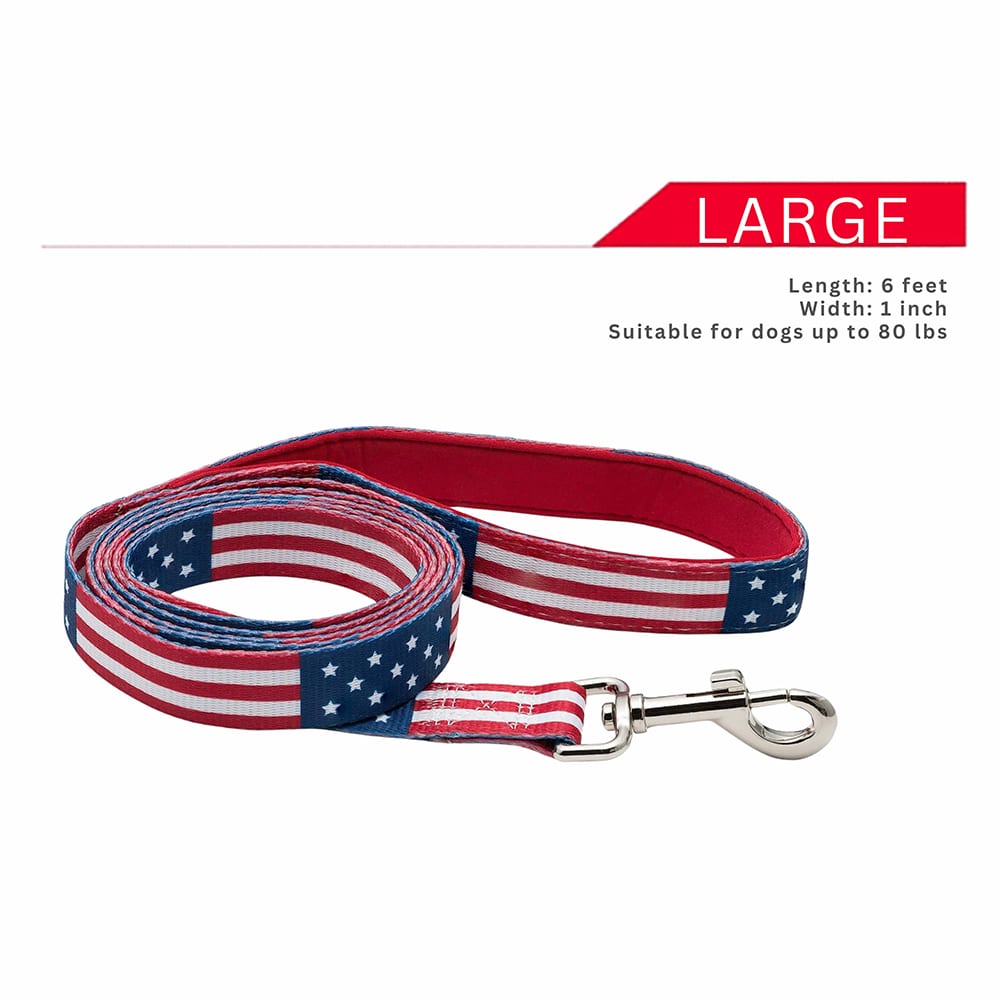 USA American Flag Dog Leash : Perfect for Patriot Pups, July 4th & 250 Years Anniversary Celebration - Image 4