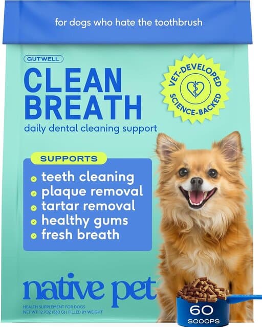 Native Pet GutWell Clean Breath Powder
