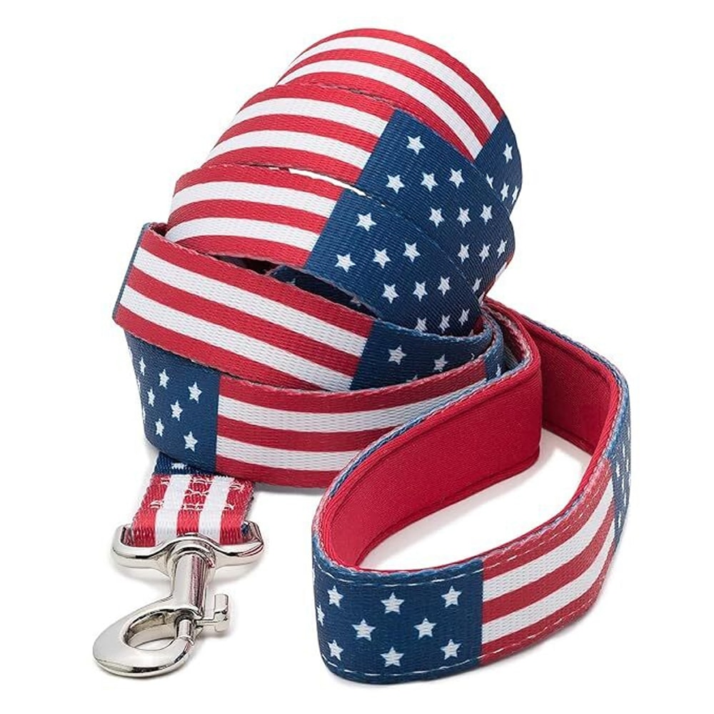 USA American Flag Dog Leash : Perfect for Patriot Pups, July 4th & 250 Years Anniversary Celebration - Image 7