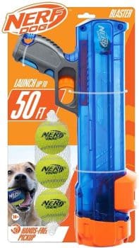 Nerf Dog Tennis Ball Blaster Dog Toy Gift Set,