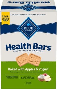 Blue Buffalo Health Bars Apples & Yogurt Crunchy Dog Biscuits