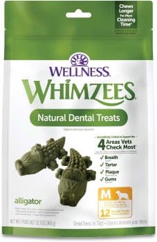 Whimzees Wellness Alligator Natural Dog Dental Treat