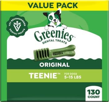Greenies Veterinarian-Recommended Adult Natural Dental Dog Treats