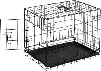 Sweetcrispy 24 Inch Single Door Dog Crate