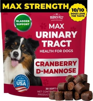 Mighty Petz MAX Cranberry for Dog UTI Treatment