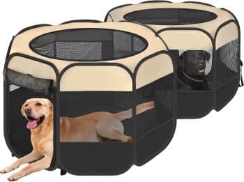 EighteenTek® 2-in-1 Pop Up Cat Playpen