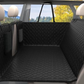 Petiza Back Seat Extender for Dogs Hard Bottom Dog Car Seat Cover