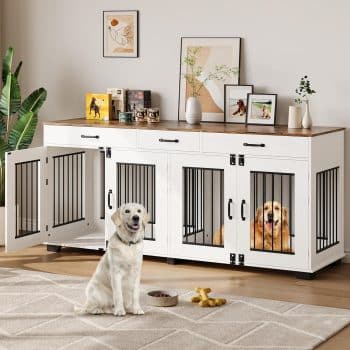 GarveeHome 71'' Large Dog Crate