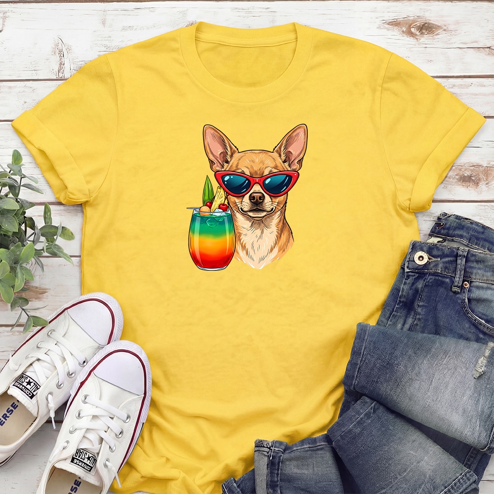 Chihuahua Colada Standard Tee Yellow