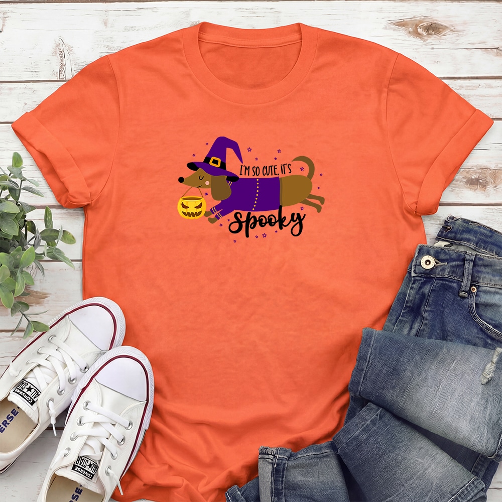 I’m So Cute It’s Spooky Standard Tee Orange