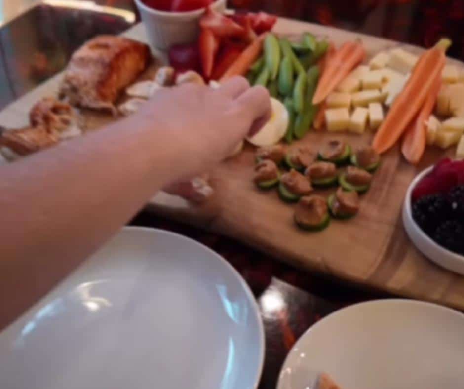 Barkuterie board for dogs