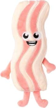  FuzzYard Kevin Bacon-Strip Squeaky Plush Dog Toy