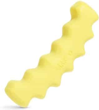 BARK Crinkle Fry Tough Dog Chew Toy, Yellow