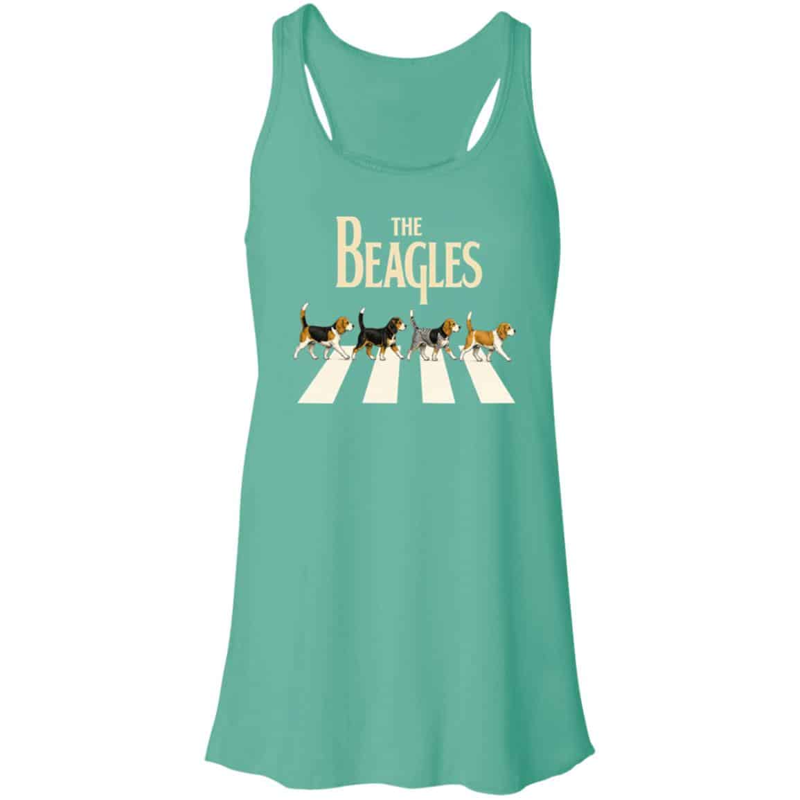 The Beagles Flowy Tank Teal