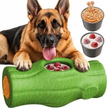 KADTC Frost Lick 2 In 1 Dog Fillable Chew Enrichment Puzzle Toy
