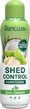 TropiClean Deshedding Dog Conditioner, Reduces Shedding