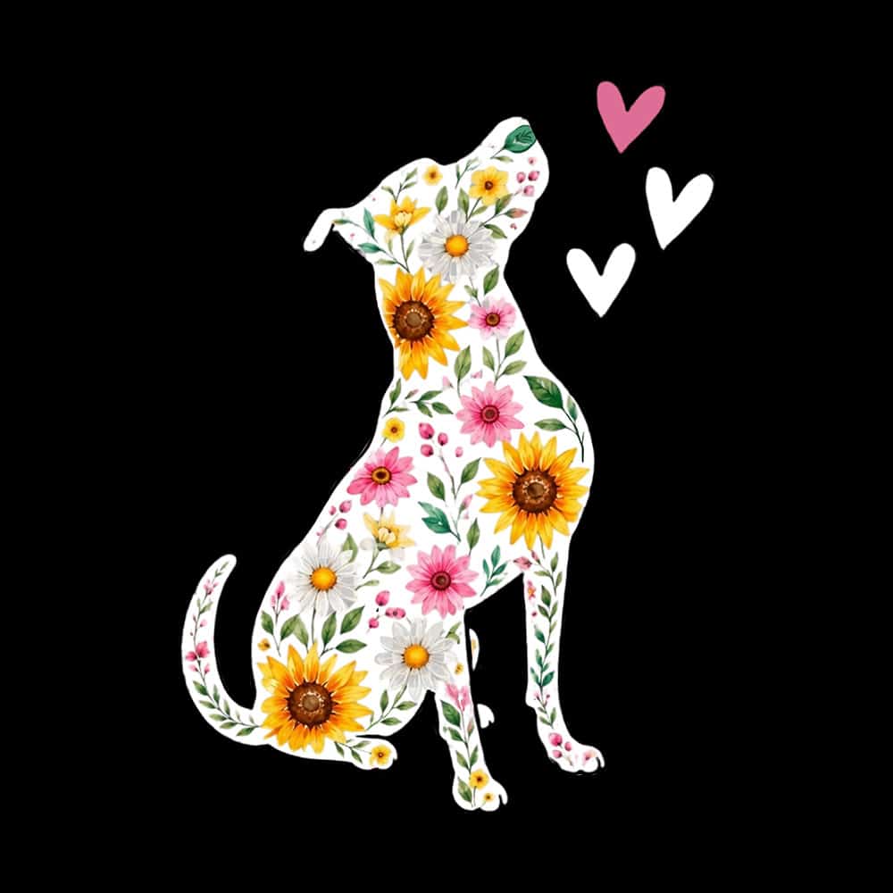Love Blooms Here Standard Tee Black - Image 2