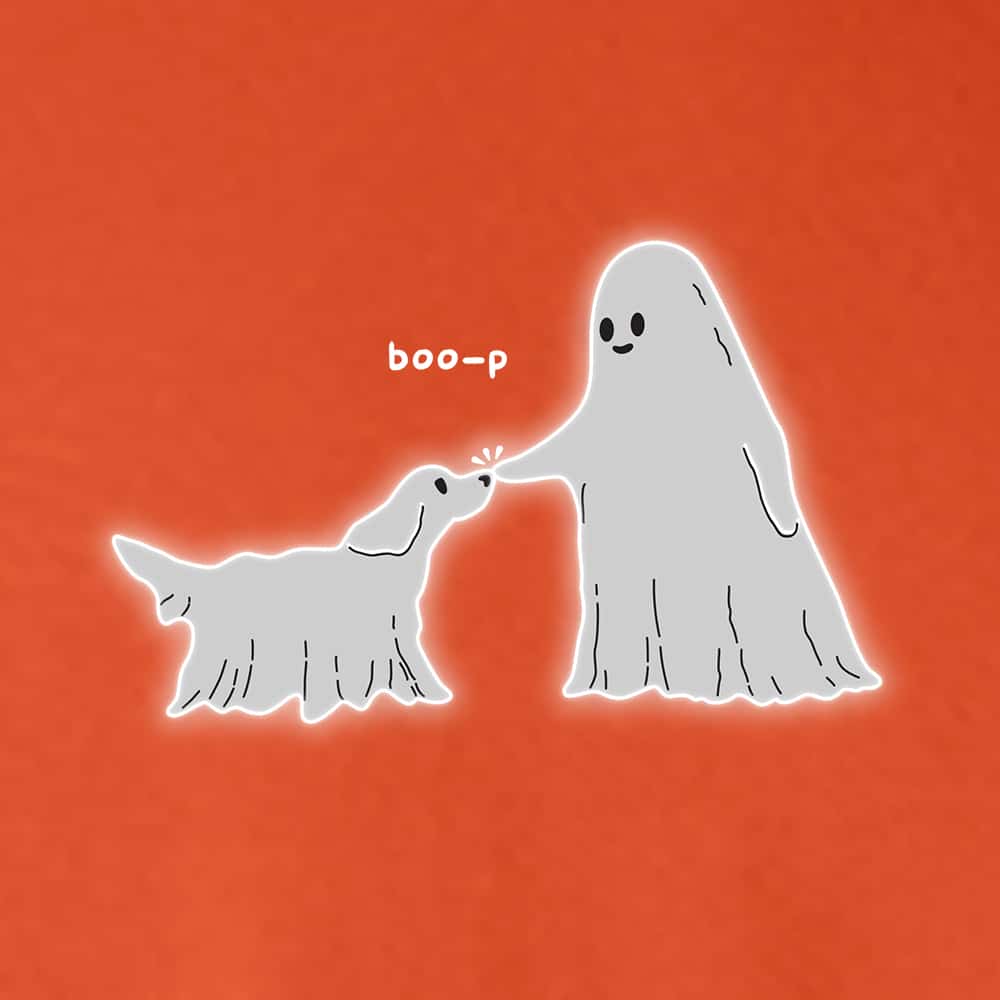 Ghost Boo-p Hoodie Orange - Image 2